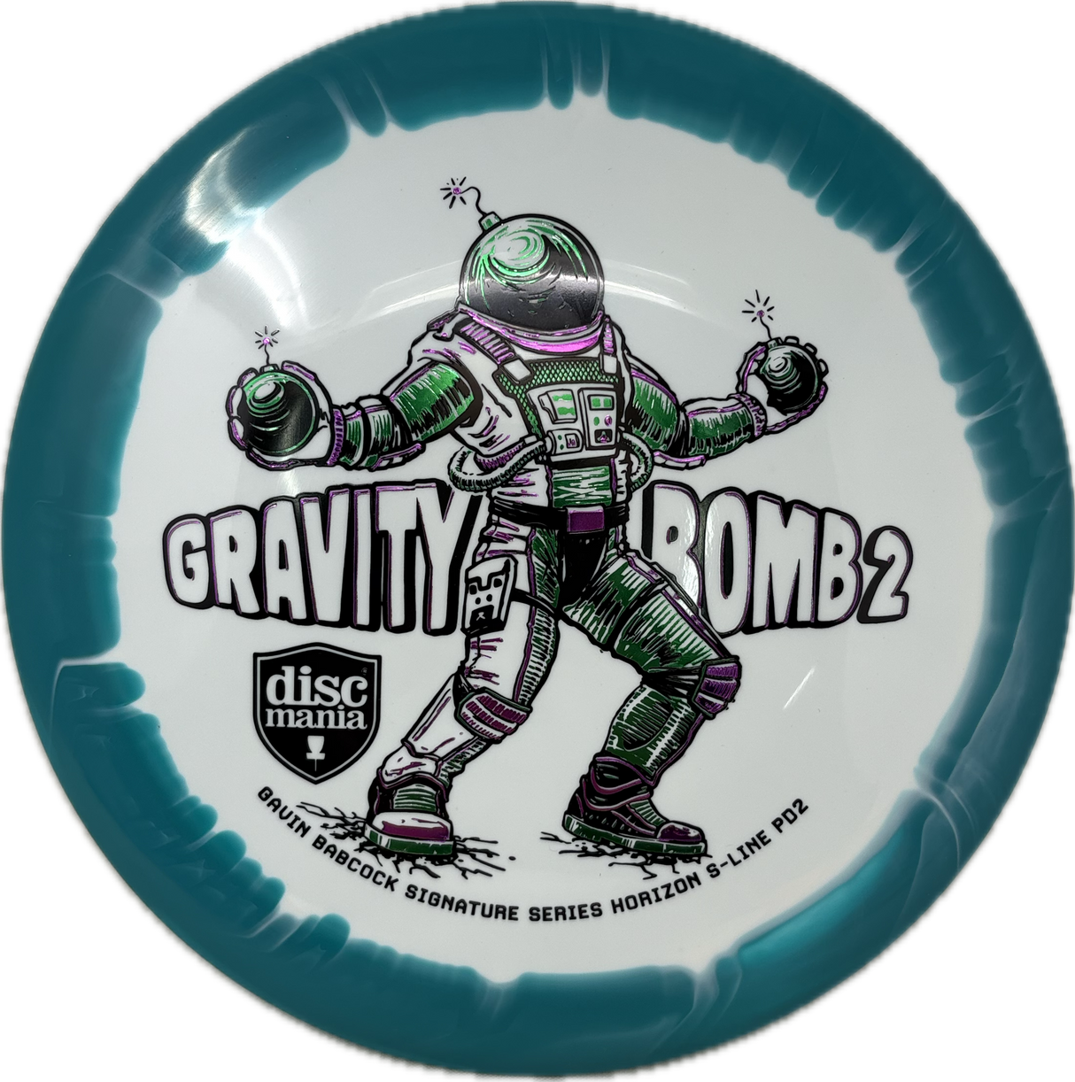 Gravity Bomb 2 | Gavin Babcock Signature Series PD2-Discmania-Foundation Disc Golf