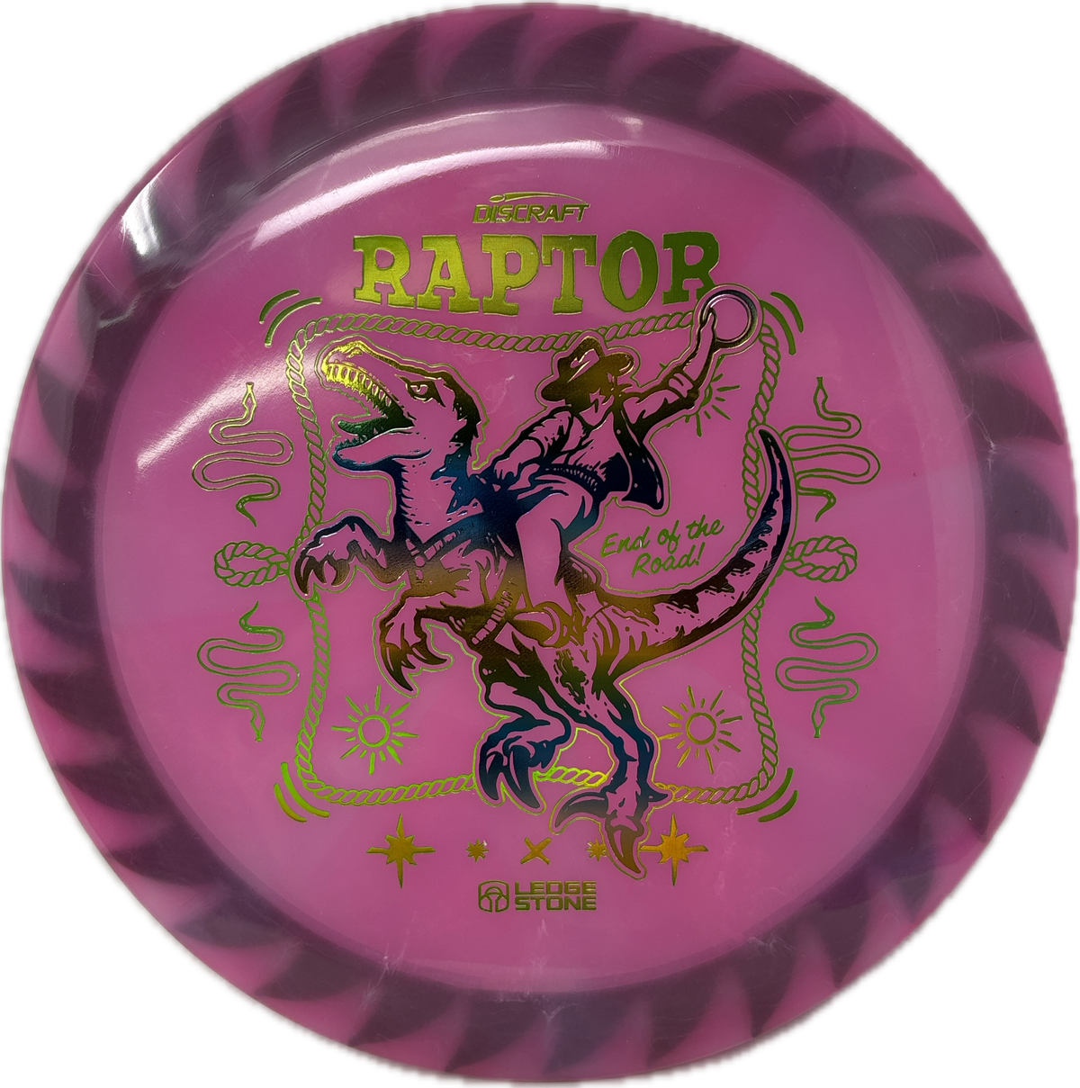 FuZed Z Swirl Raptor | End of the Road-Discraft-Foundation Disc Golf