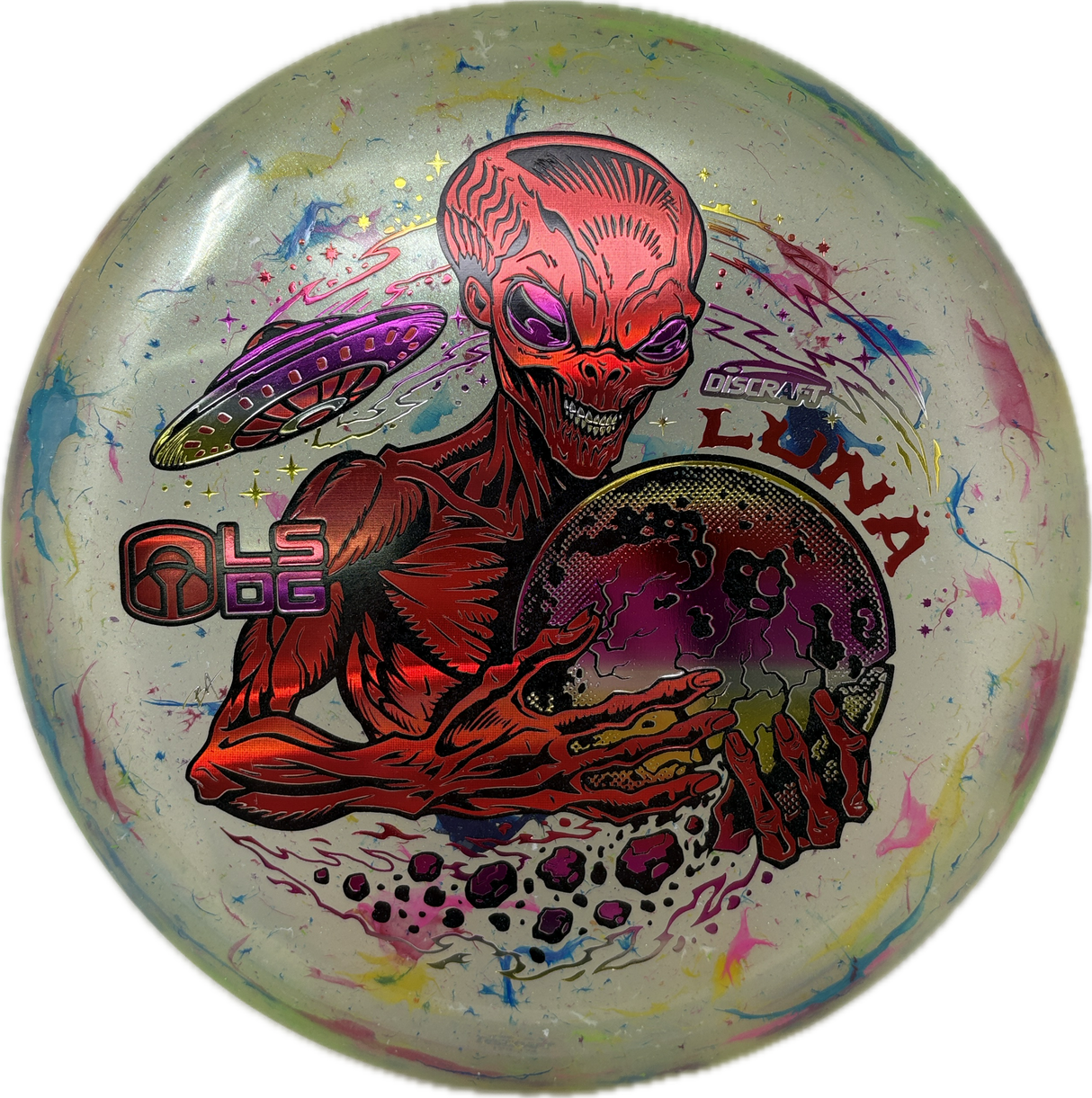 Colorshift Jawbreaker Z FLX Luna | 2026 Ledgestone-Ledgestone-Foundation Disc Golf