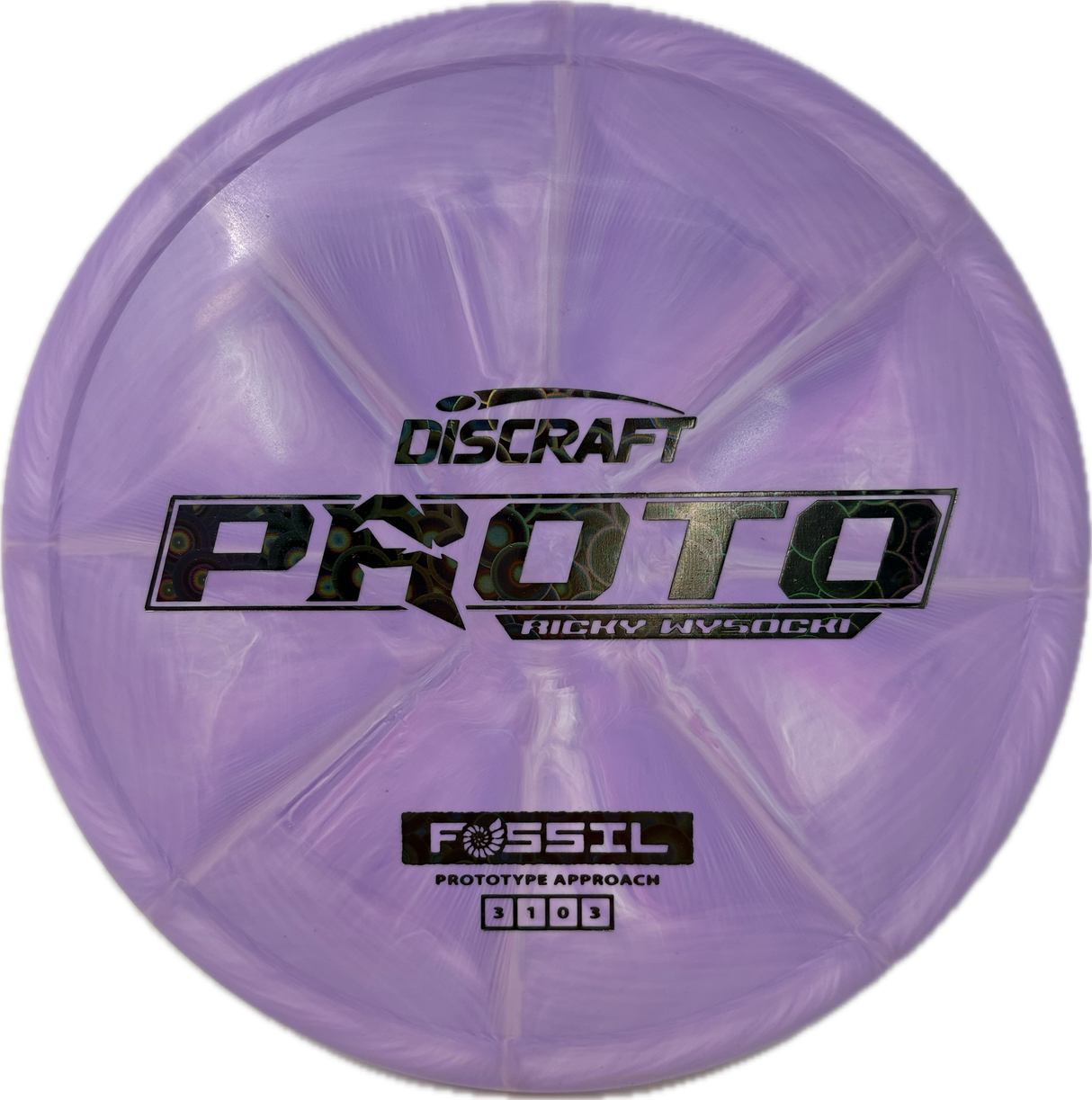 Proto Fossil-Discraft-Foundation Disc Golf