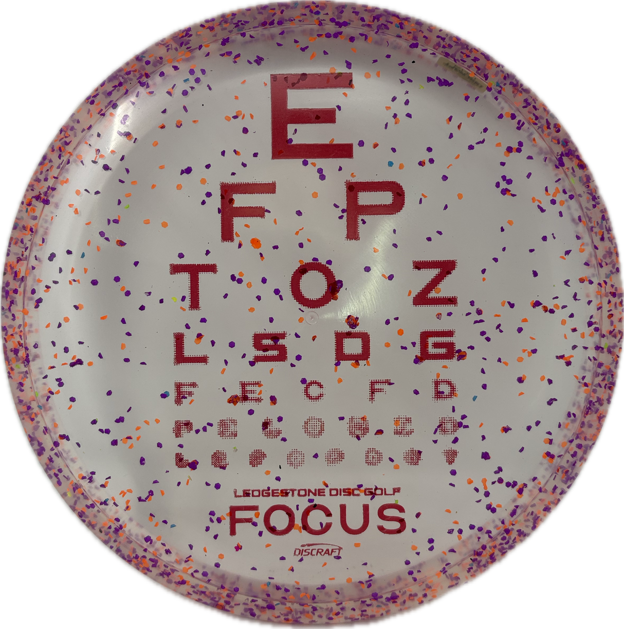 CryZtal FLX Confetti Focus | 2026 Ledgestone-Ledgestone-Foundation Disc Golf