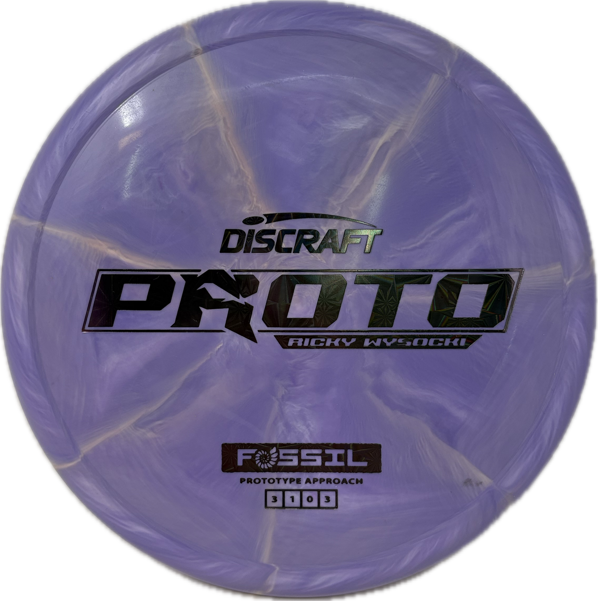 Proto Fossil-Discraft-Foundation Disc Golf