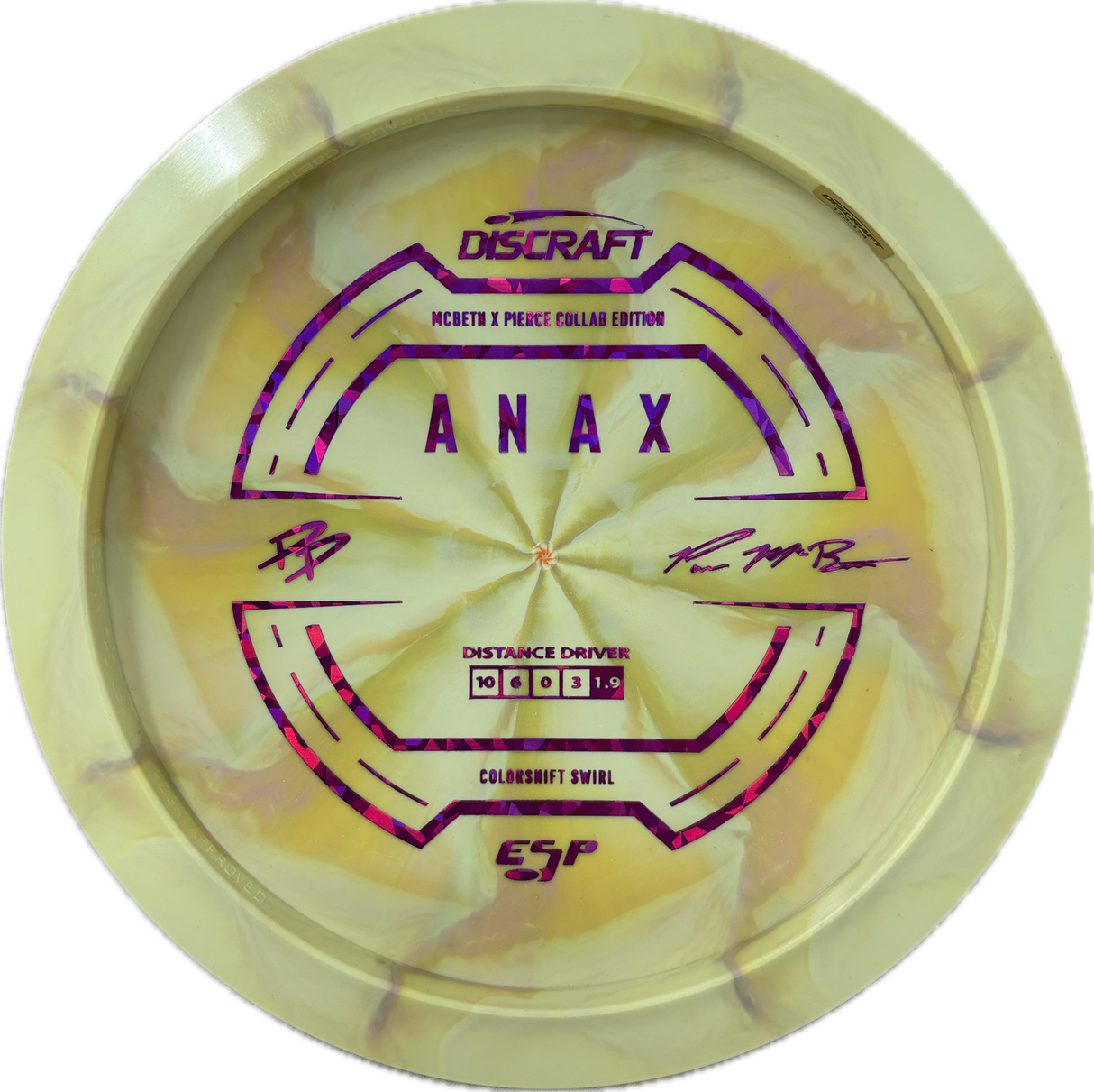 Anax | McBeth X Pierce Collab-Discraft-Foundation Disc Golf