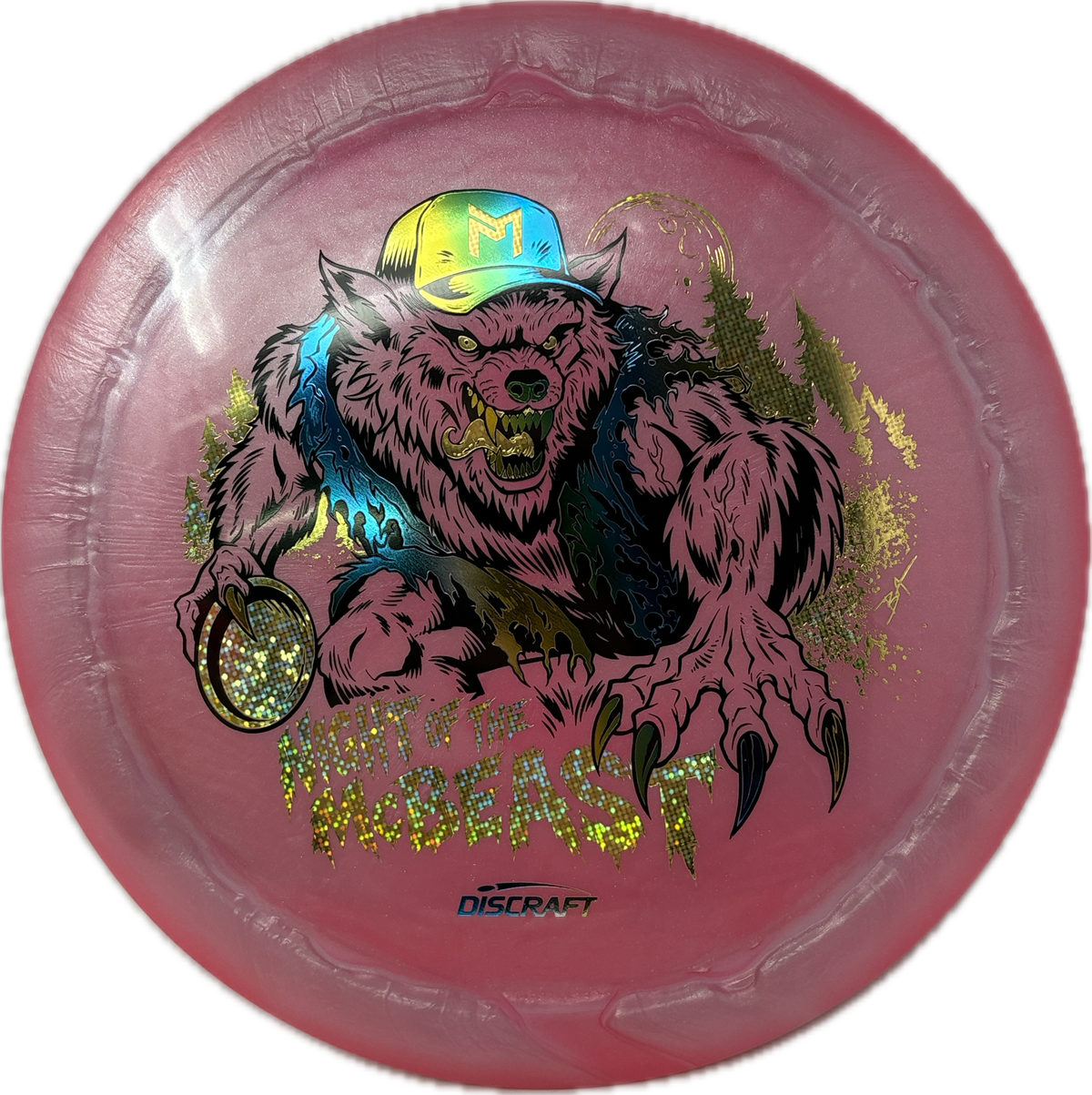 Ares | Night of the McBeast-Discraft-Foundation Disc Golf