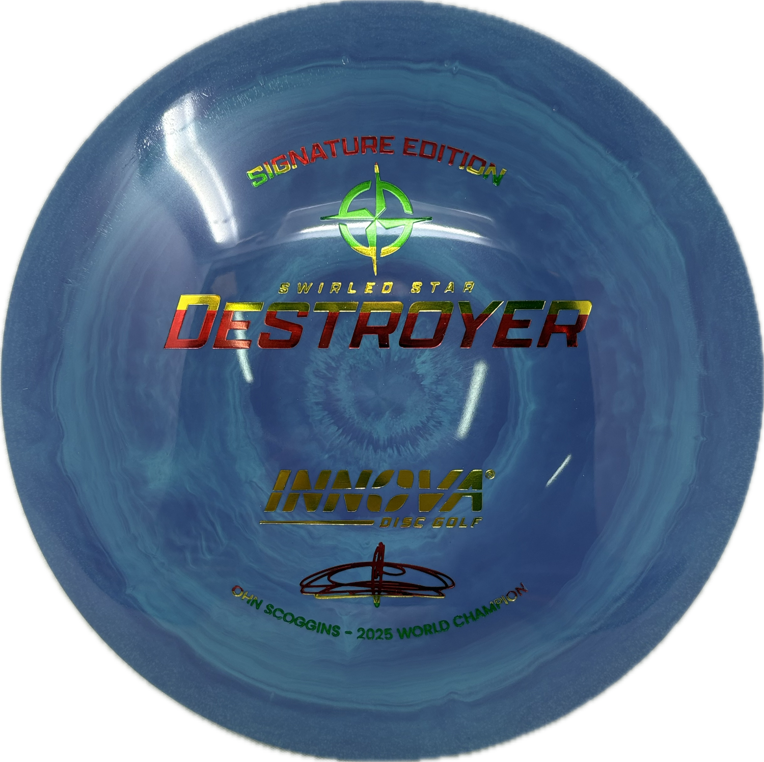Swirled Star Destroyer | Ohn Scoggins Signature Edition-Innova-Foundation Disc Golf