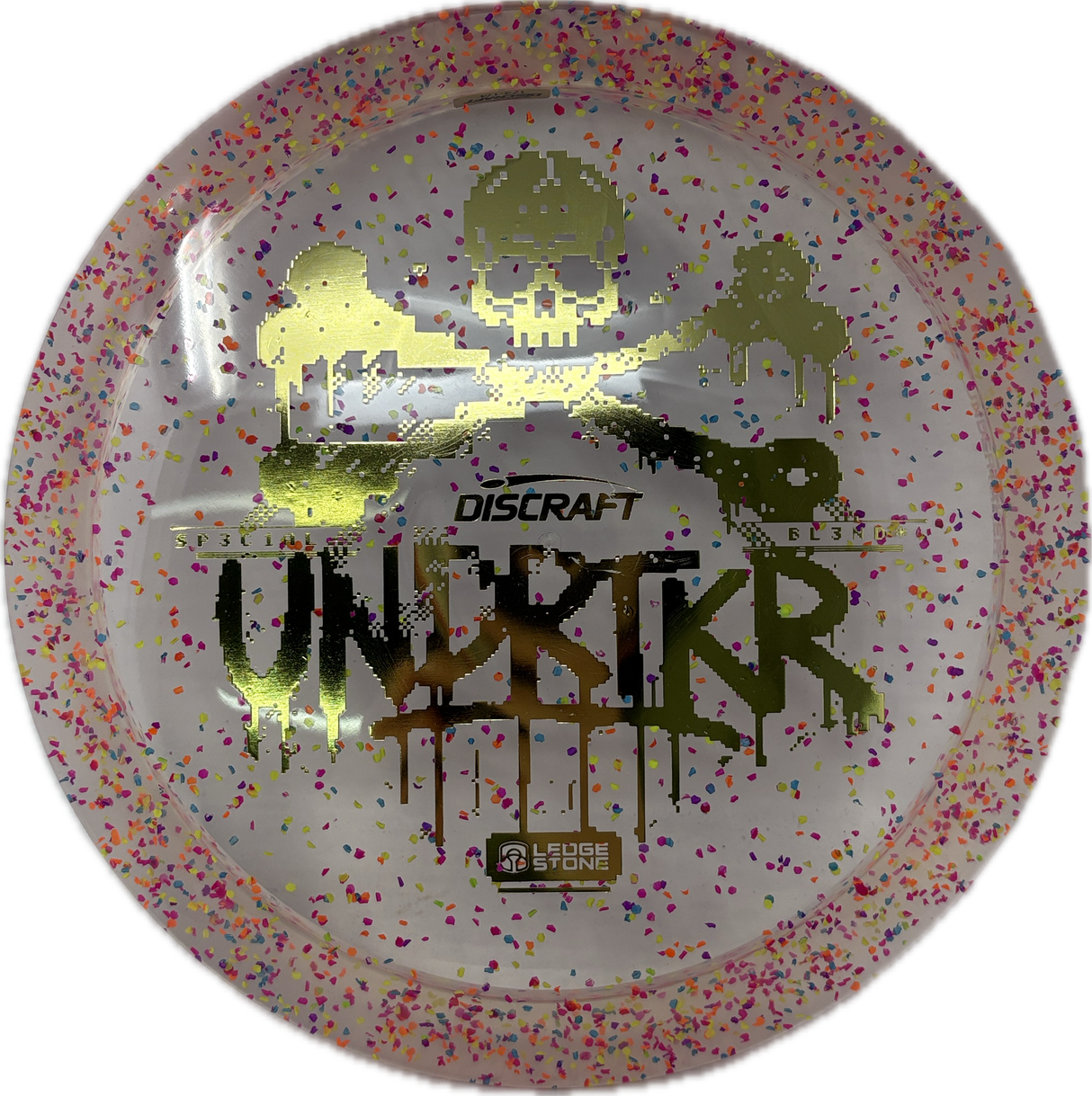 Stiff CryZtal Confetti Undertaker | 2026 Ledgestone-Ledgestone-Foundation Disc Golf
