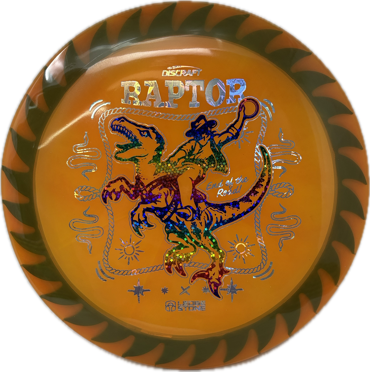 FuZed Z Swirl Raptor | End of the Road-Discraft-Foundation Disc Golf