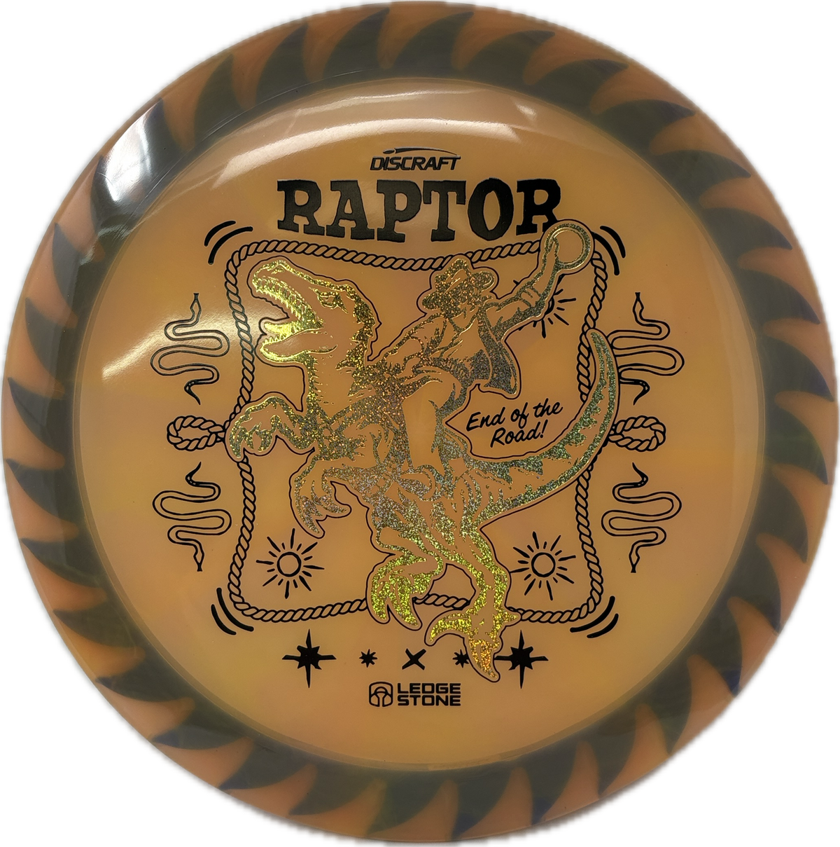 FuZed Z Swirl Raptor | End of the Road-Discraft-Foundation Disc Golf