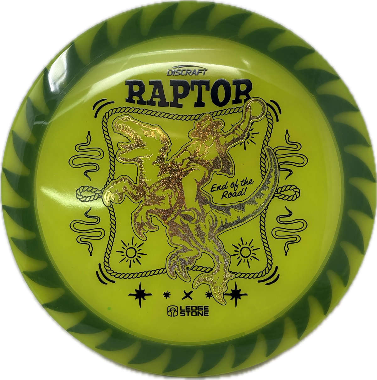 FuZed Z Swirl Raptor | End of the Road-Discraft-Foundation Disc Golf