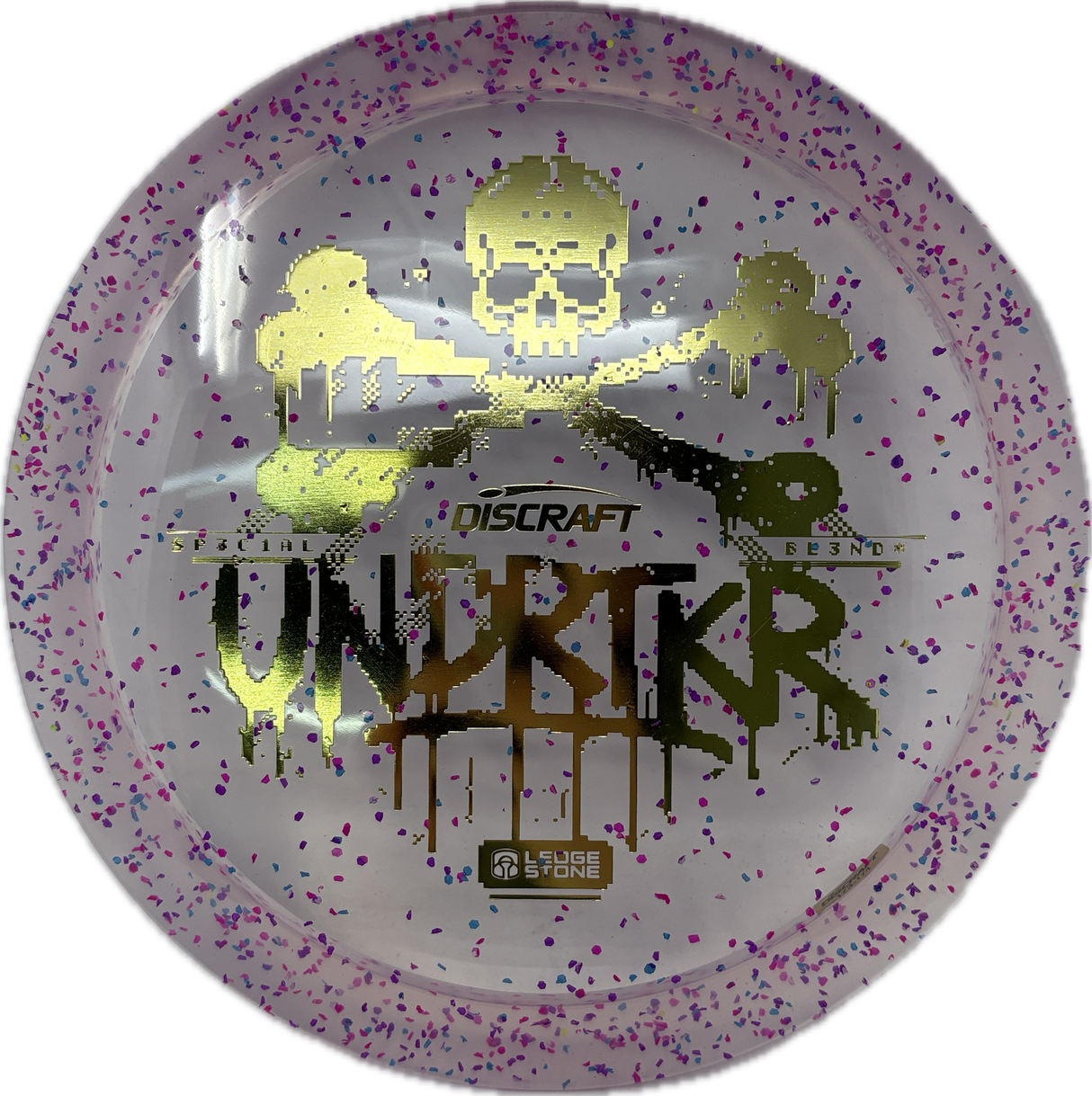 Stiff CryZtal Confetti Undertaker | 2026 Ledgestone-Ledgestone-Foundation Disc Golf