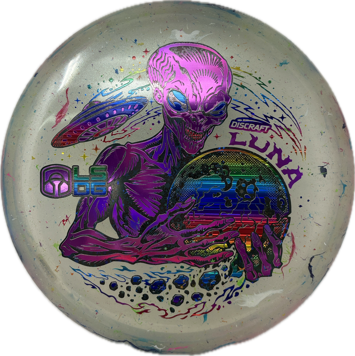 Colorshift Jawbreaker Z FLX Luna | 2026 Ledgestone-Ledgestone-Foundation Disc Golf