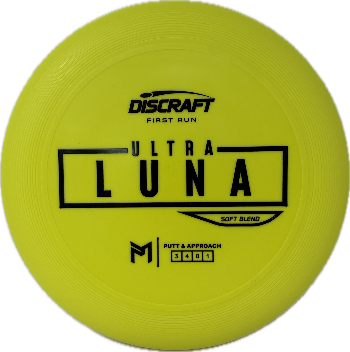 First Run UltraLuna-Discraft-Foundation Disc Golf