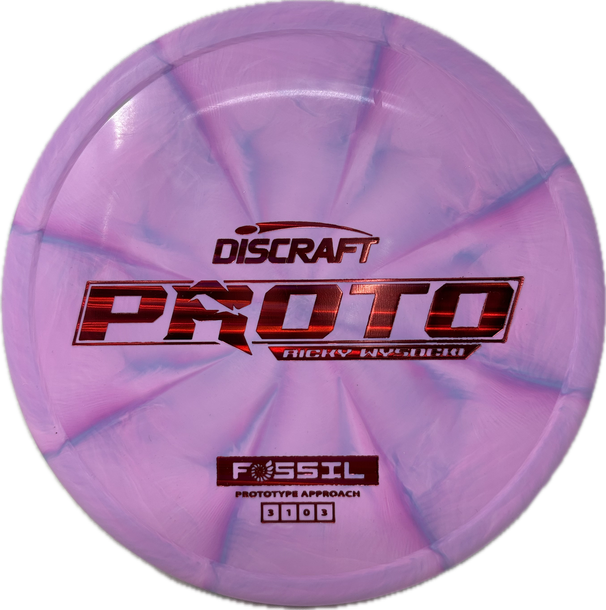 Proto Fossil-Discraft-Foundation Disc Golf