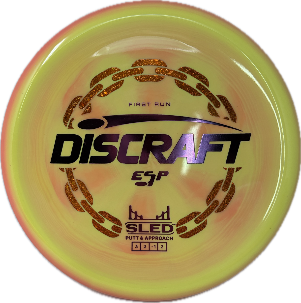 First Run Sled-Discraft-Foundation Disc Golf