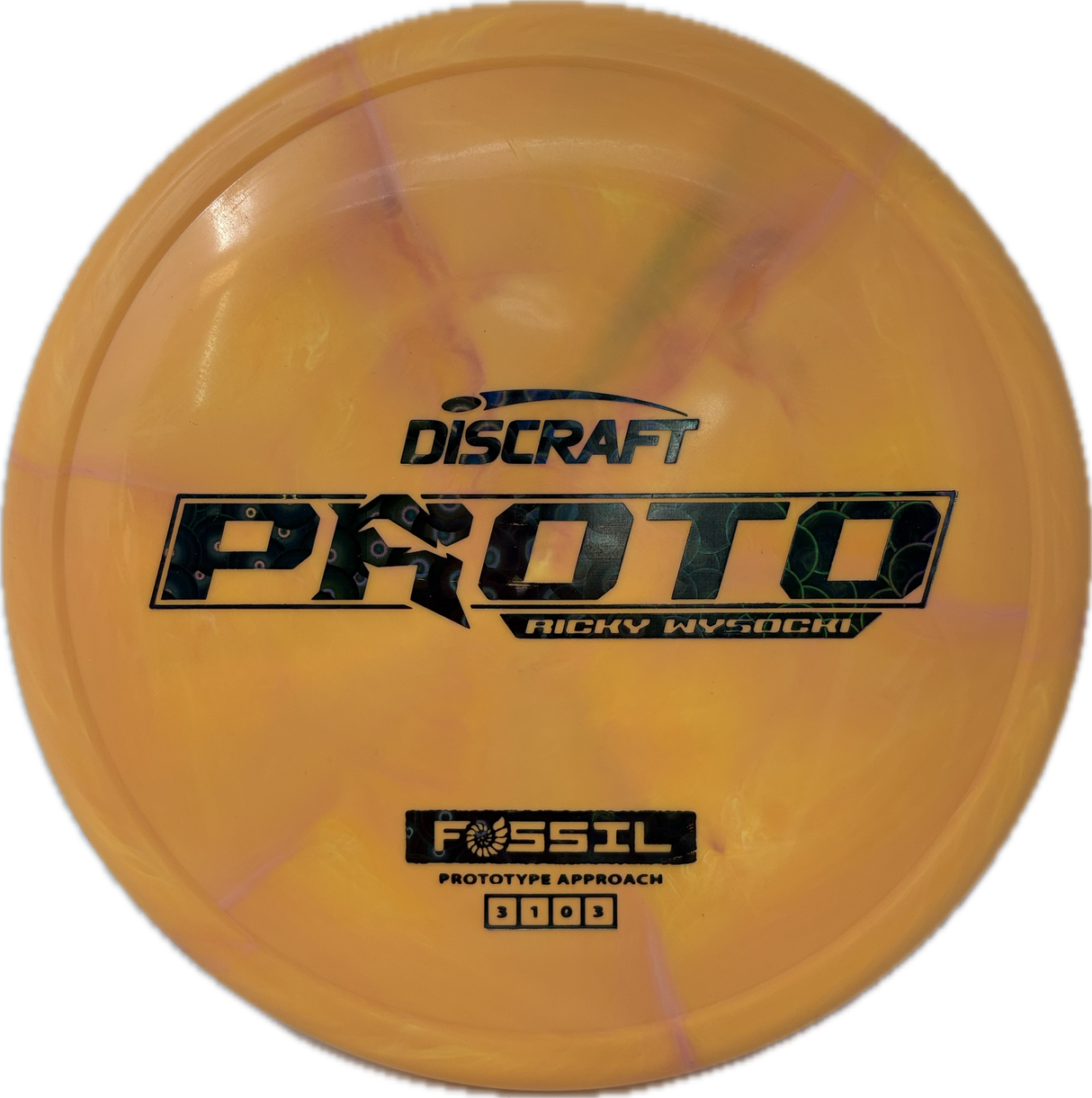 Proto Fossil-Discraft-Foundation Disc Golf