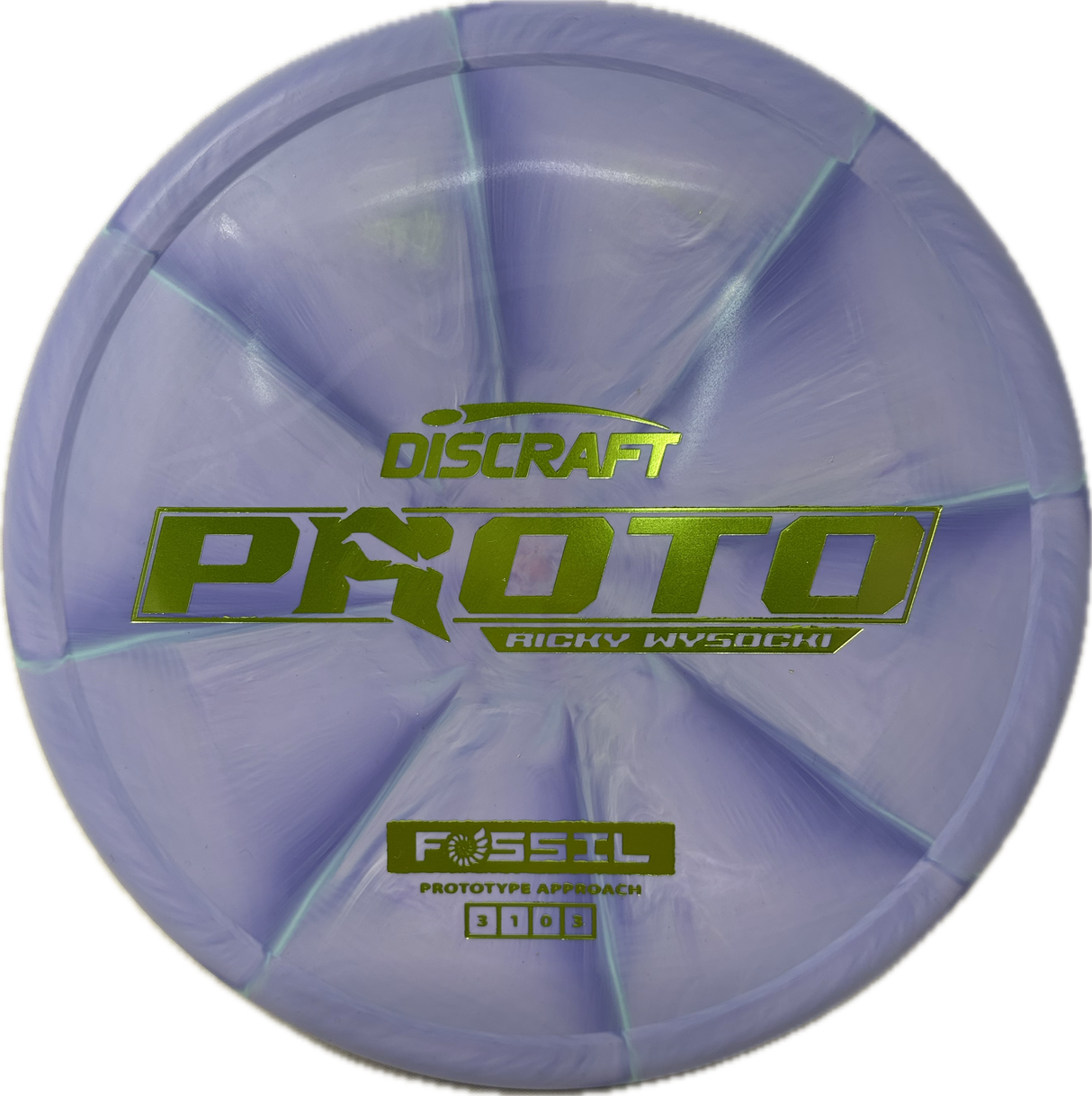 Proto Fossil-Discraft-Foundation Disc Golf