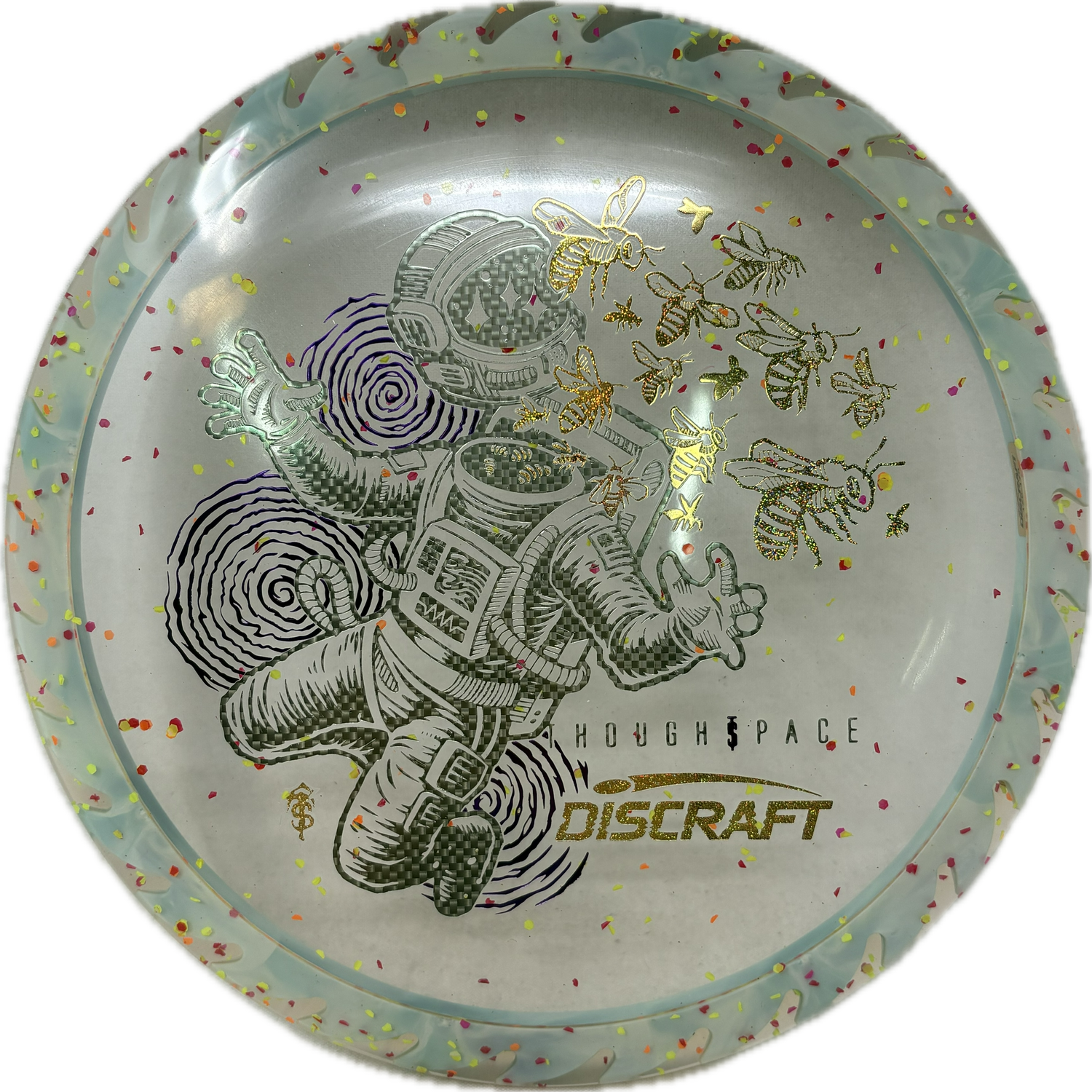 Confetti FuZed Buzzz | Thought Space Stamp-Discraft-Foundation Disc Golf