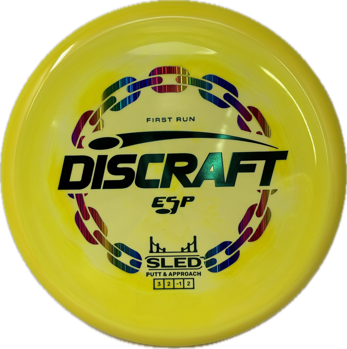 First Run Sled-Discraft-Foundation Disc Golf