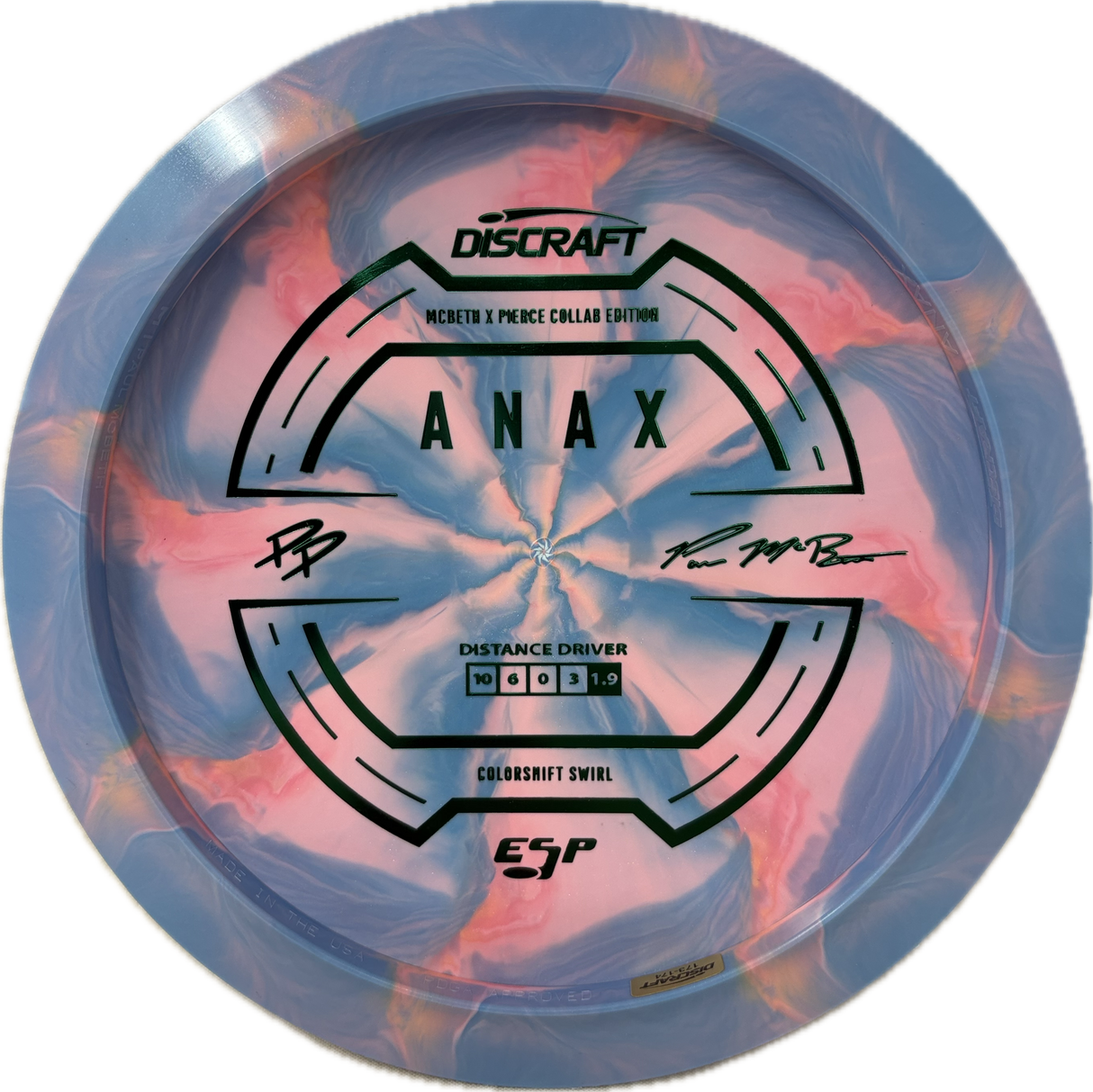 Anax | McBeth X Pierce Collab-Discraft-Foundation Disc Golf