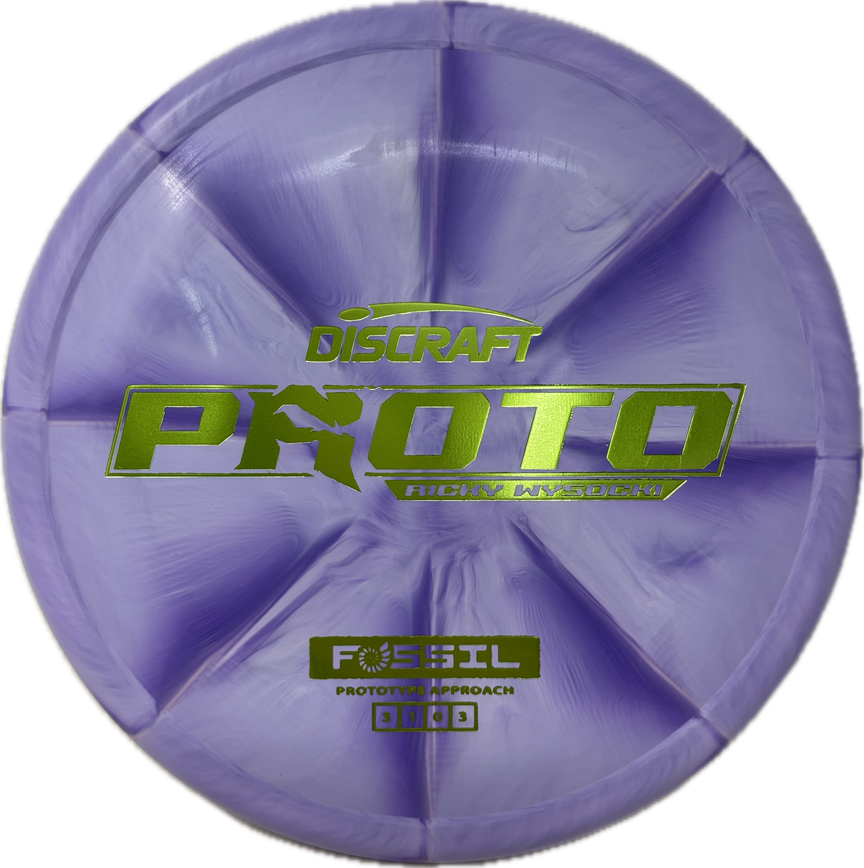 Proto Fossil-Discraft-Foundation Disc Golf