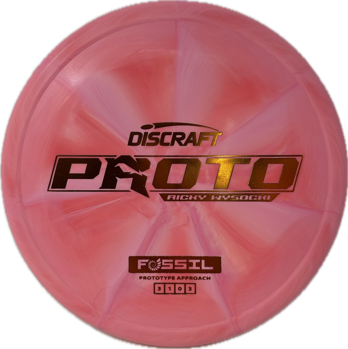 Proto Fossil-Discraft-Foundation Disc Golf