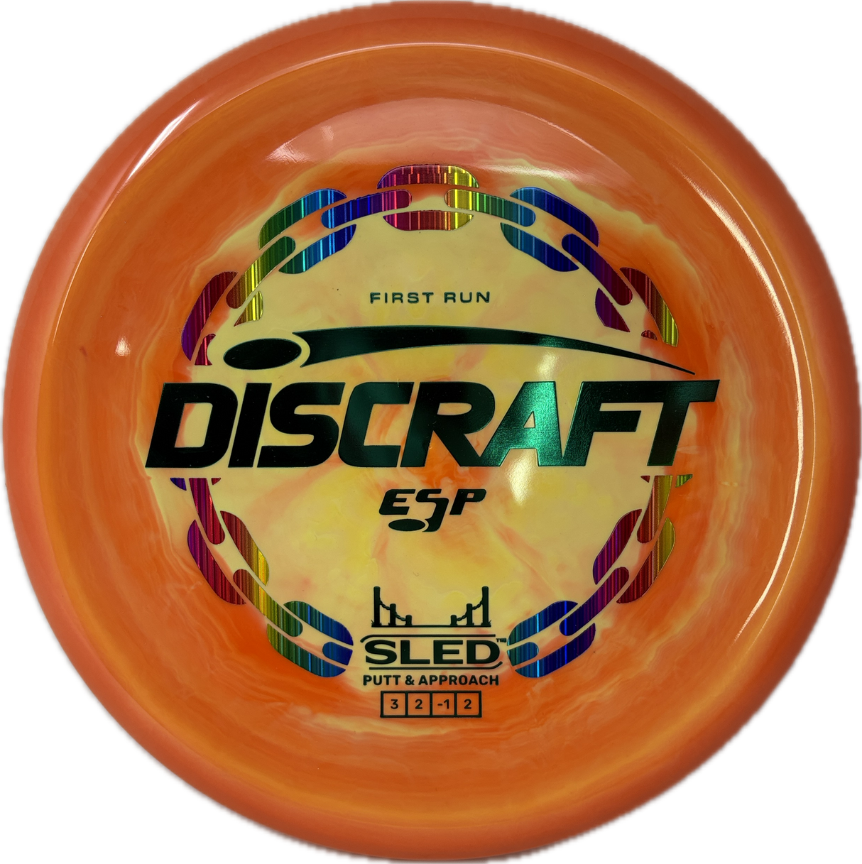 First Run Sled-Discraft-Foundation Disc Golf