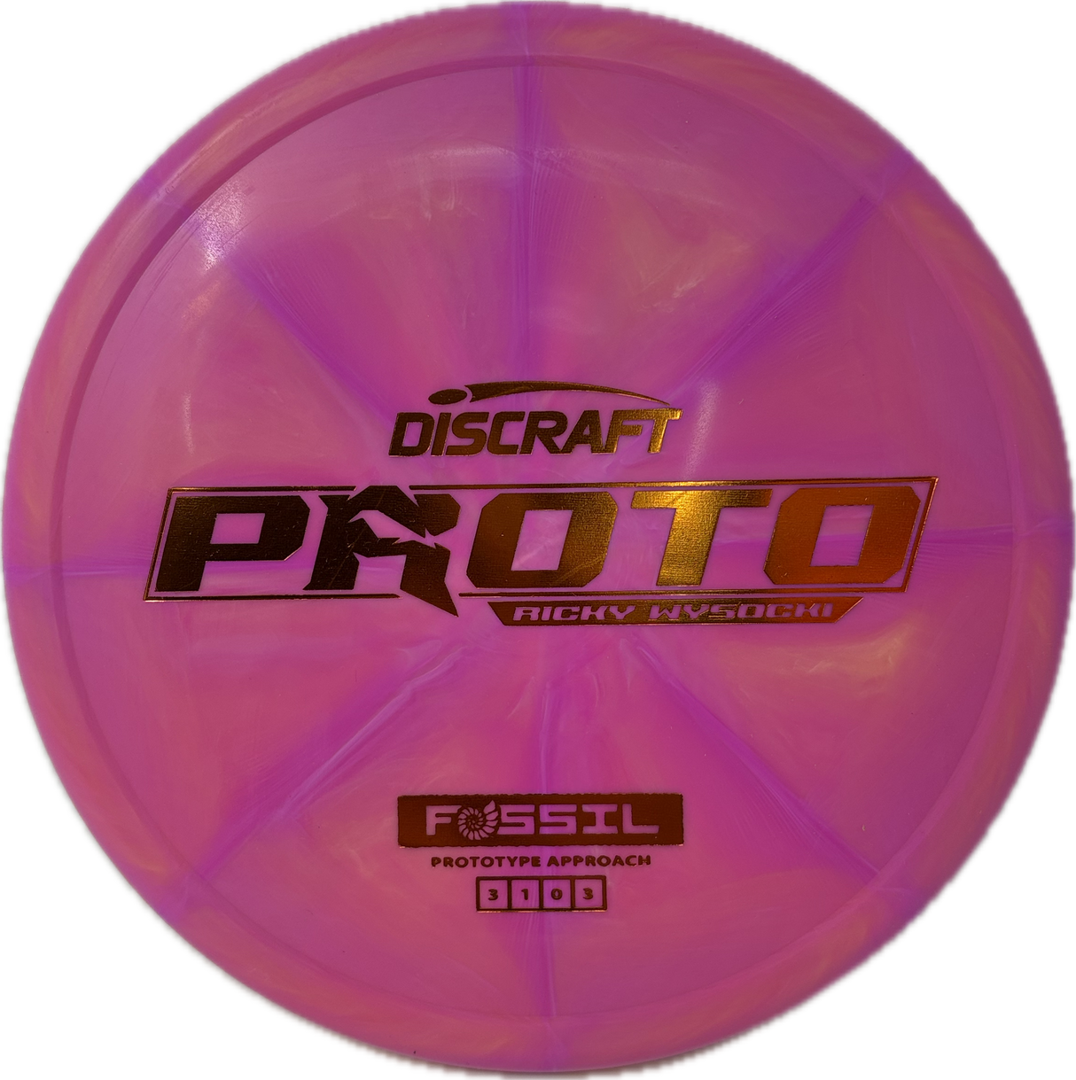 Proto Fossil-Discraft-Foundation Disc Golf