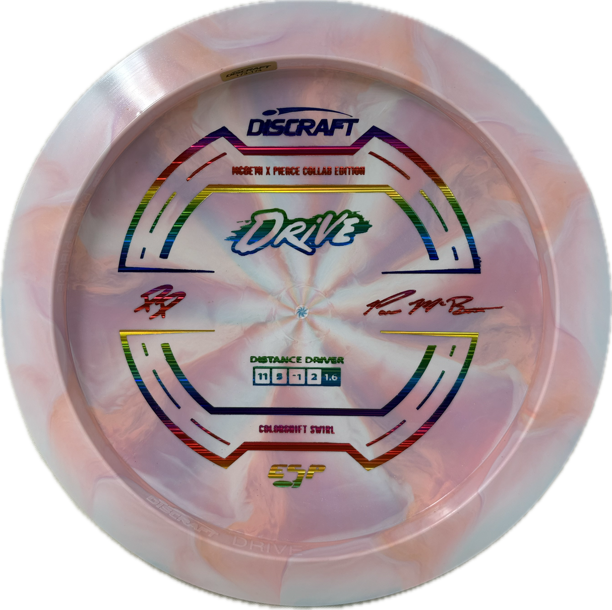 Drive | McBeth X Pierce Collab-Discraft-Foundation Disc Golf