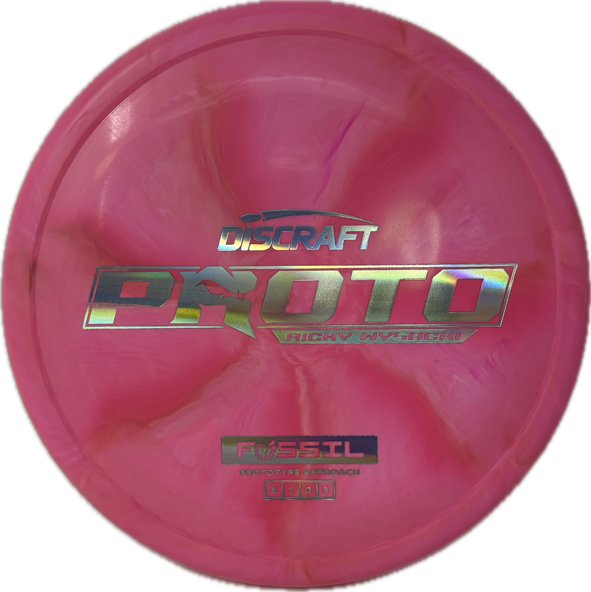 Proto Fossil-Discraft-Foundation Disc Golf