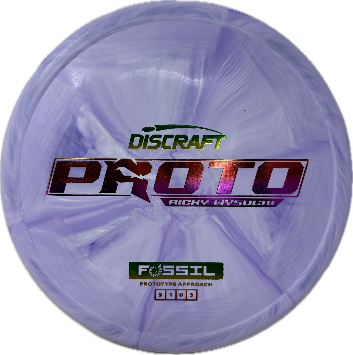 Proto Fossil-Discraft-Foundation Disc Golf