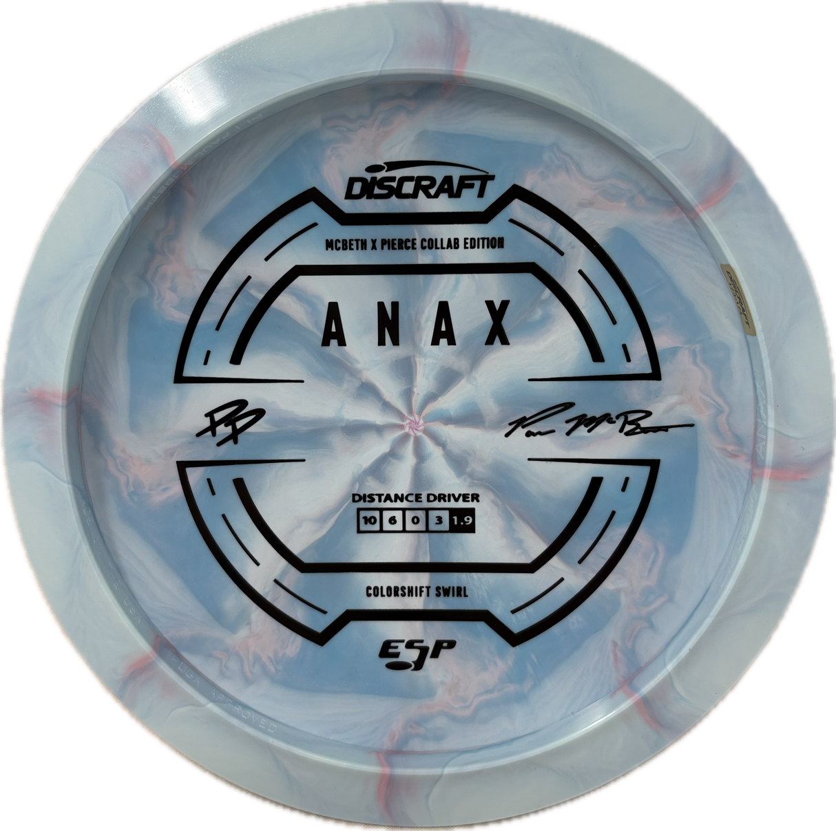 Anax | McBeth X Pierce Collab-Discraft-Foundation Disc Golf