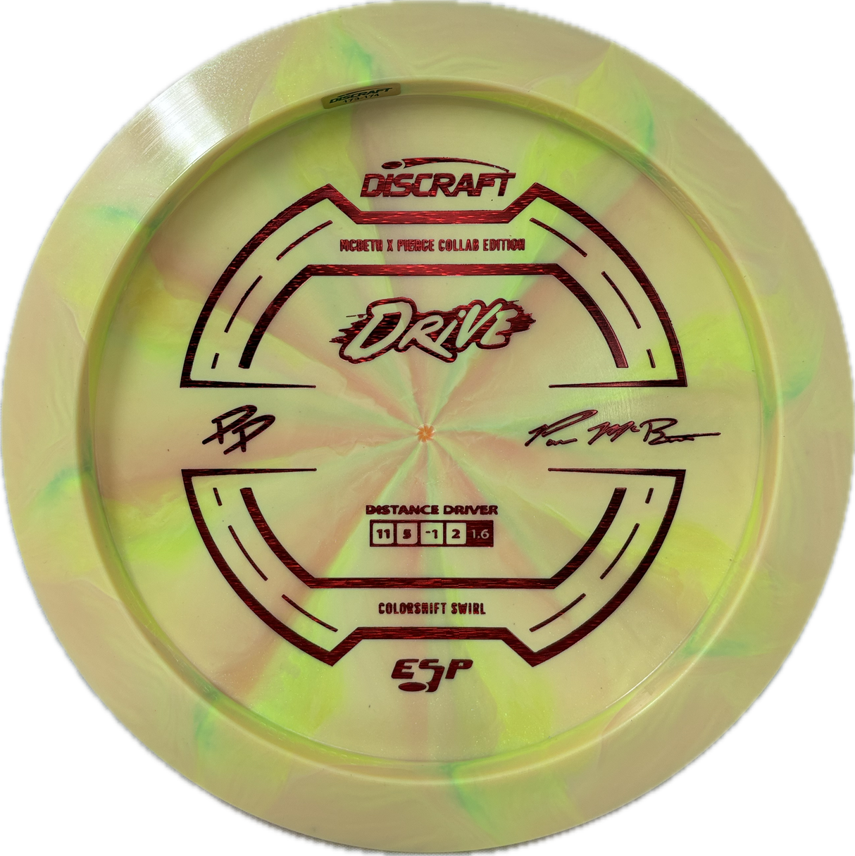 Drive | McBeth X Pierce Collab-Discraft-Foundation Disc Golf