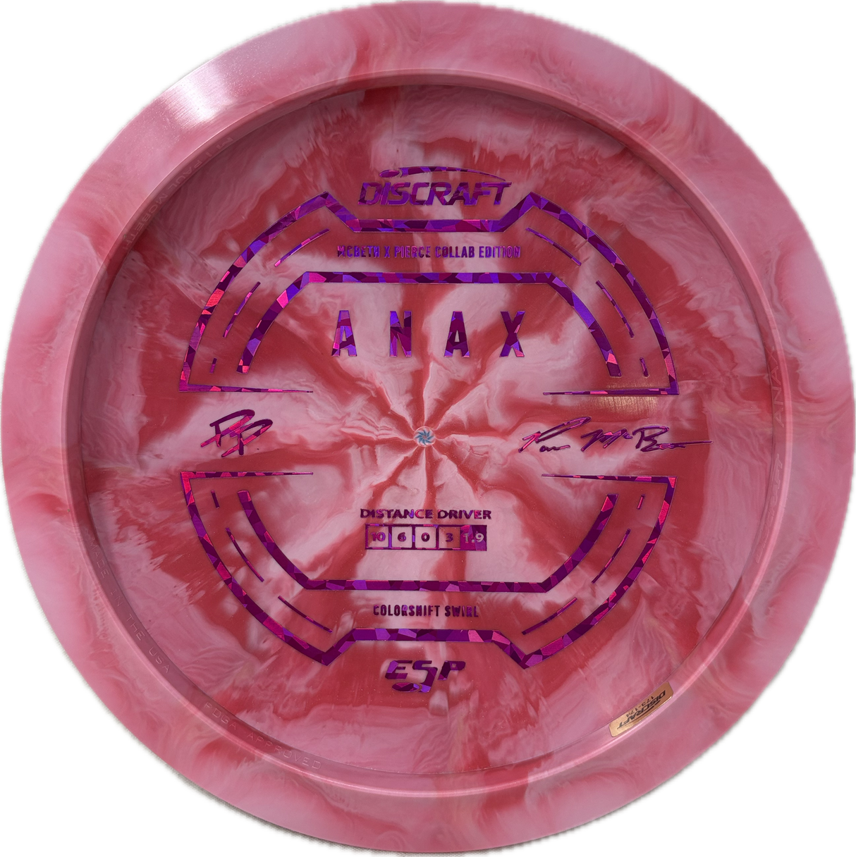 Anax | McBeth X Pierce Collab-Discraft-Foundation Disc Golf