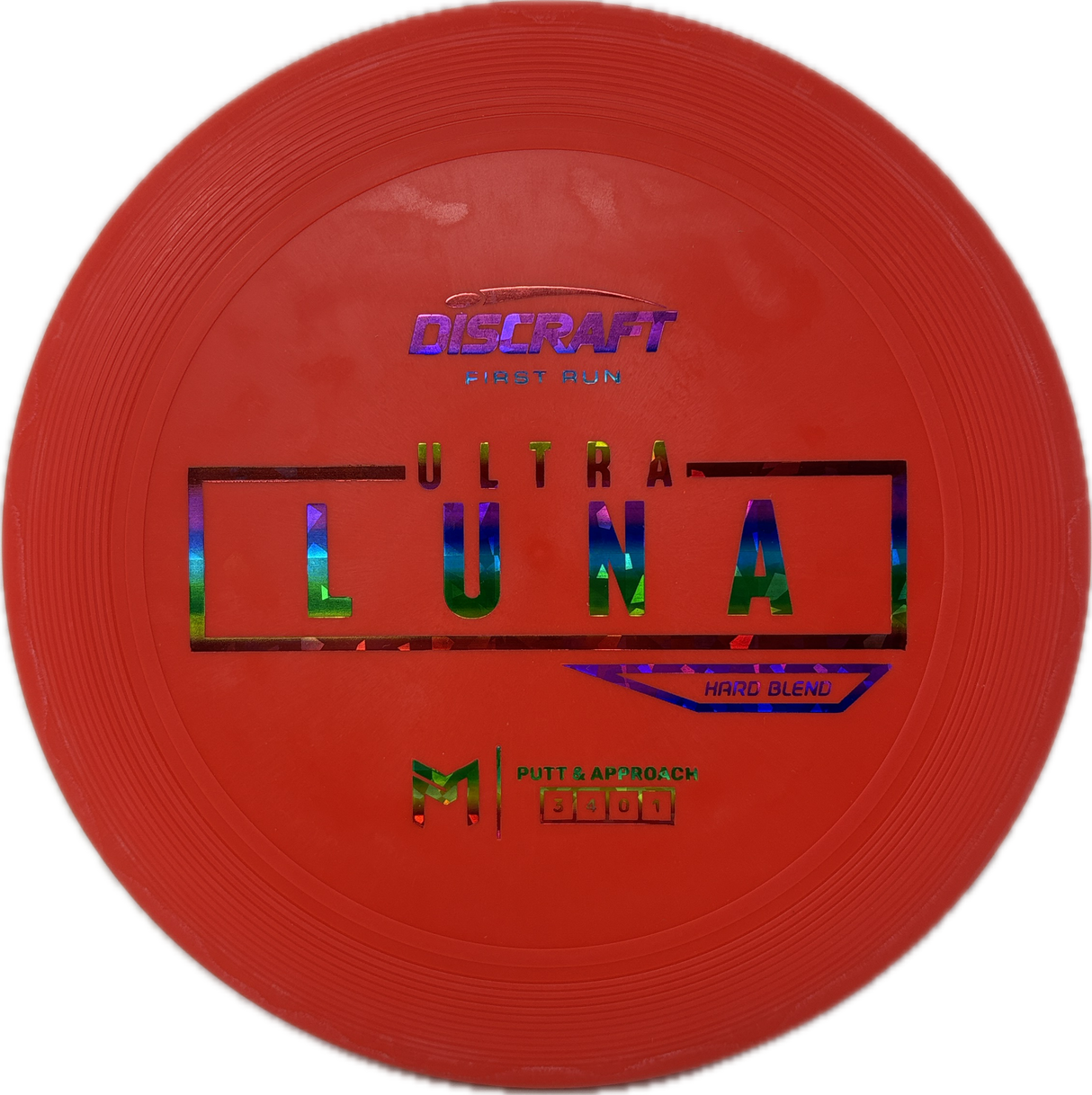 First Run UltraLuna-Discraft-Foundation Disc Golf