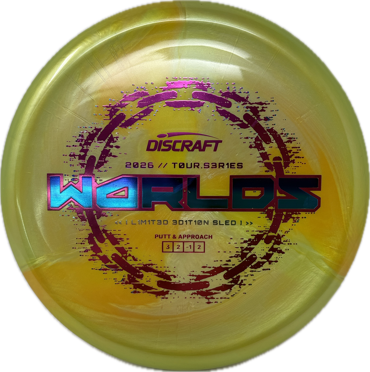 Sled | 2026 Worlds Edition-Discraft-Foundation Disc Golf
