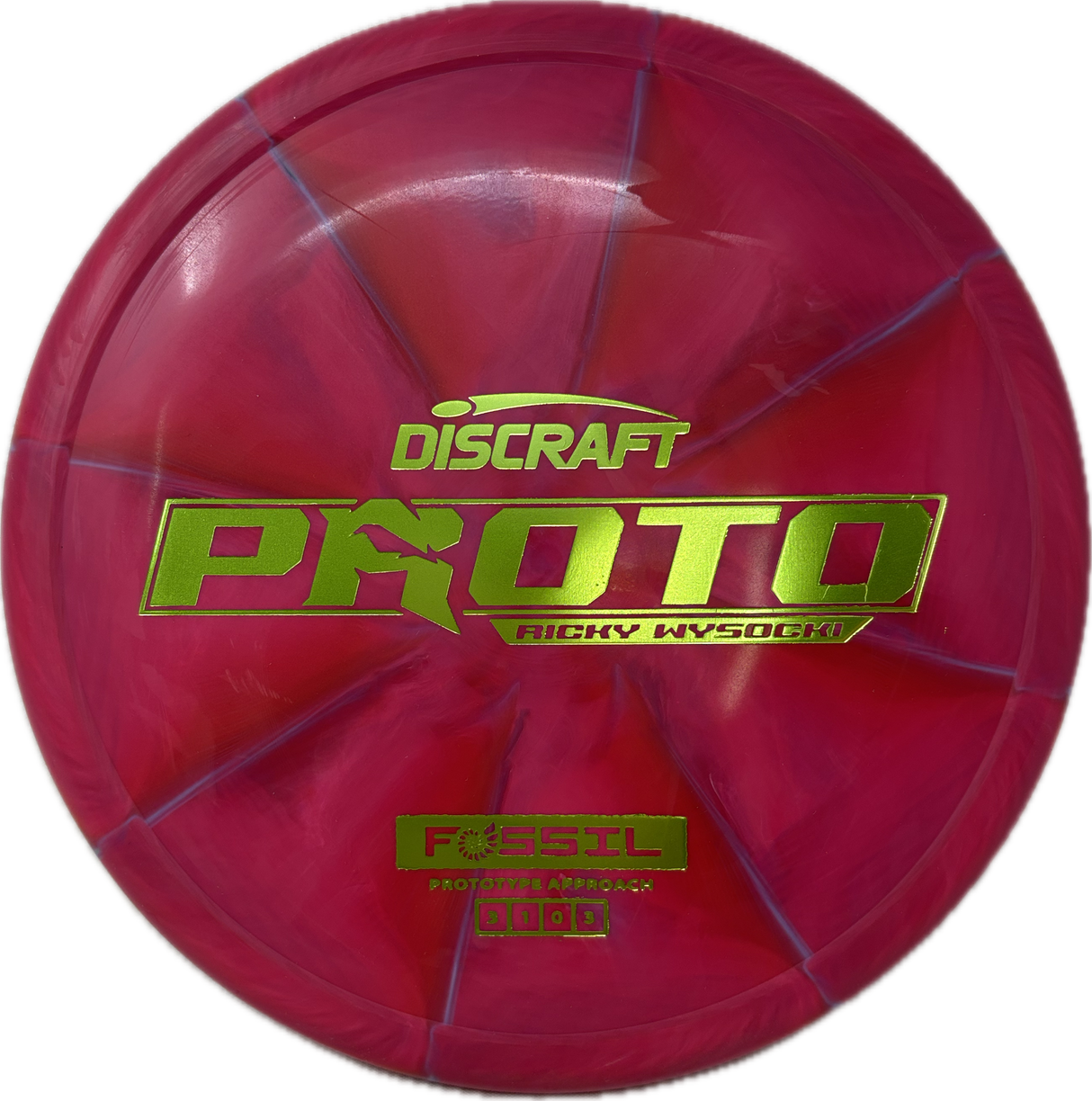 Proto Fossil-Discraft-Foundation Disc Golf