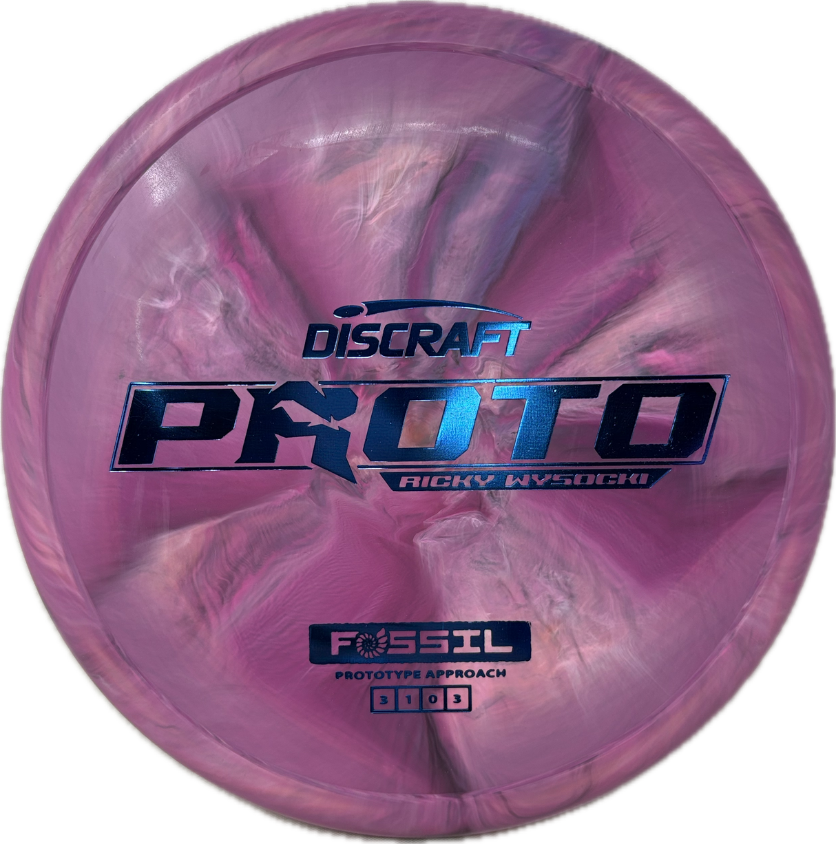 Proto Fossil-Discraft-Foundation Disc Golf