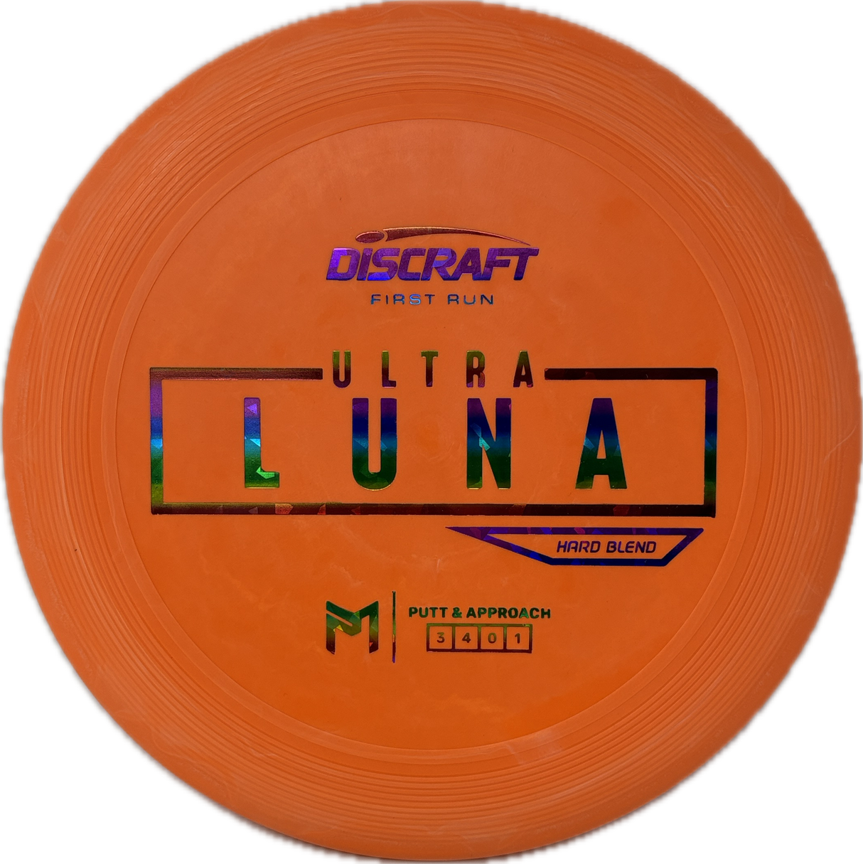 First Run UltraLuna-Discraft-Foundation Disc Golf