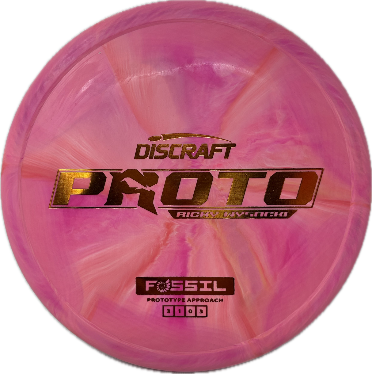 Proto Fossil-Discraft-Foundation Disc Golf