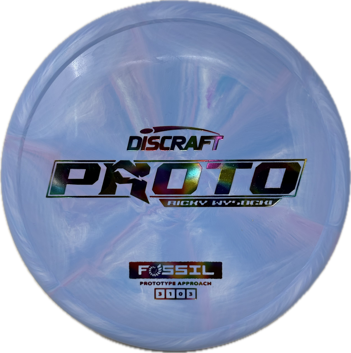 Proto Fossil-Discraft-Foundation Disc Golf