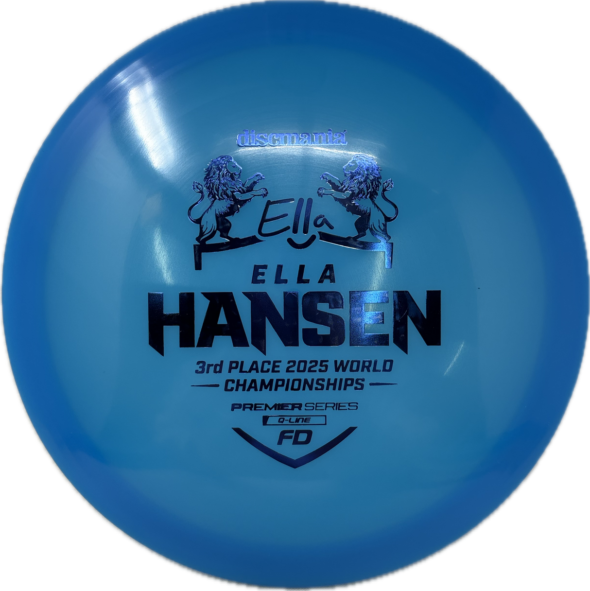 FD | Ella Hansen 2025 World Championship 3rd Place-Discmania-Foundation Disc Golf