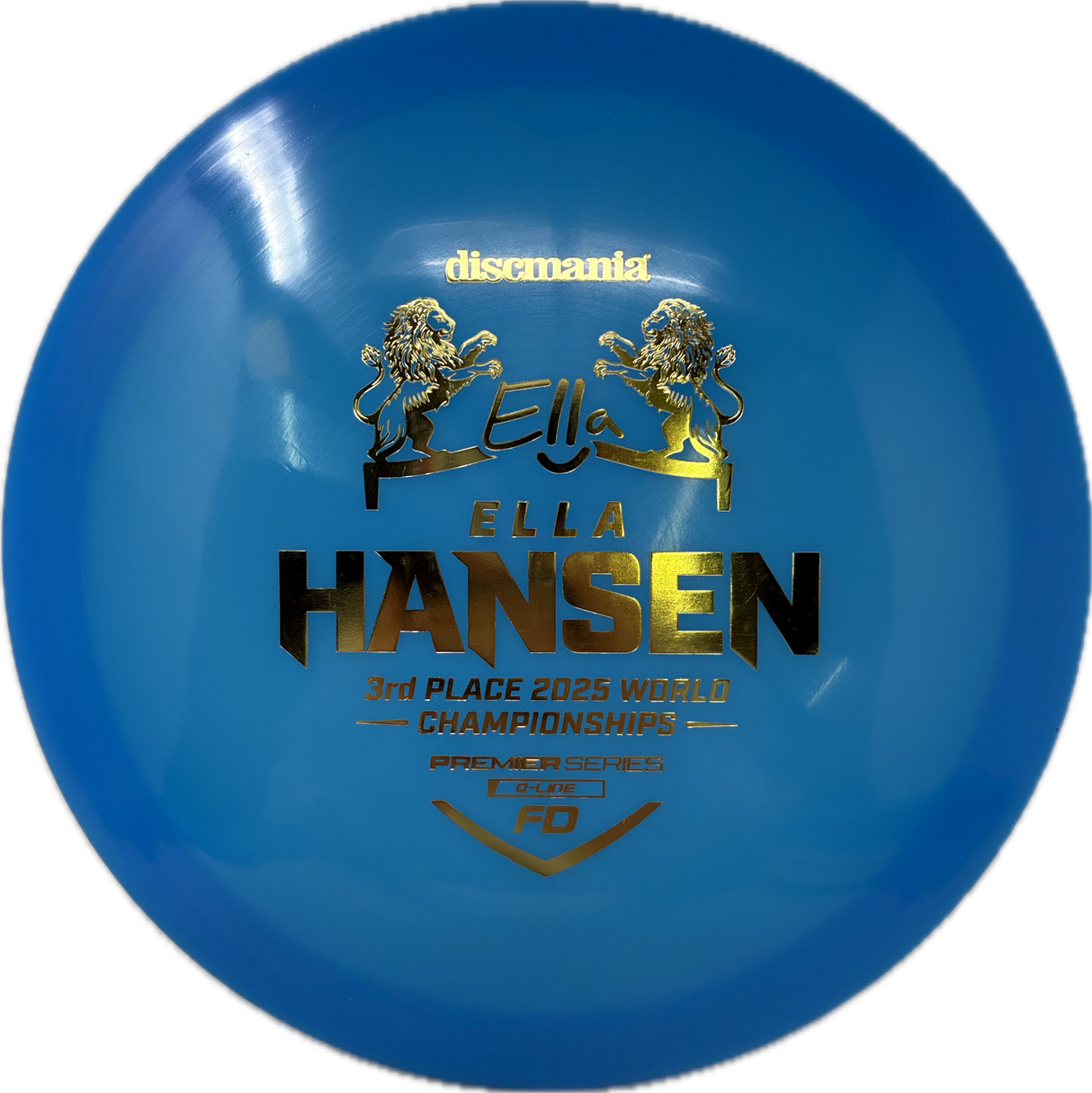FD | Ella Hansen 2025 World Championship 3rd Place-Discmania-Foundation Disc Golf