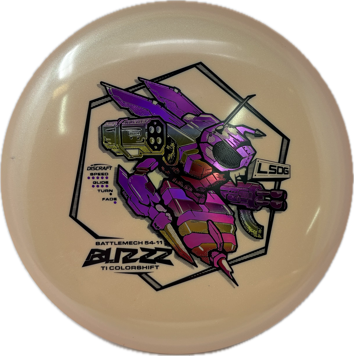 Ti ColorShift Buzzz | 2026 Ledgestone-Discraft-Foundation Disc Golf