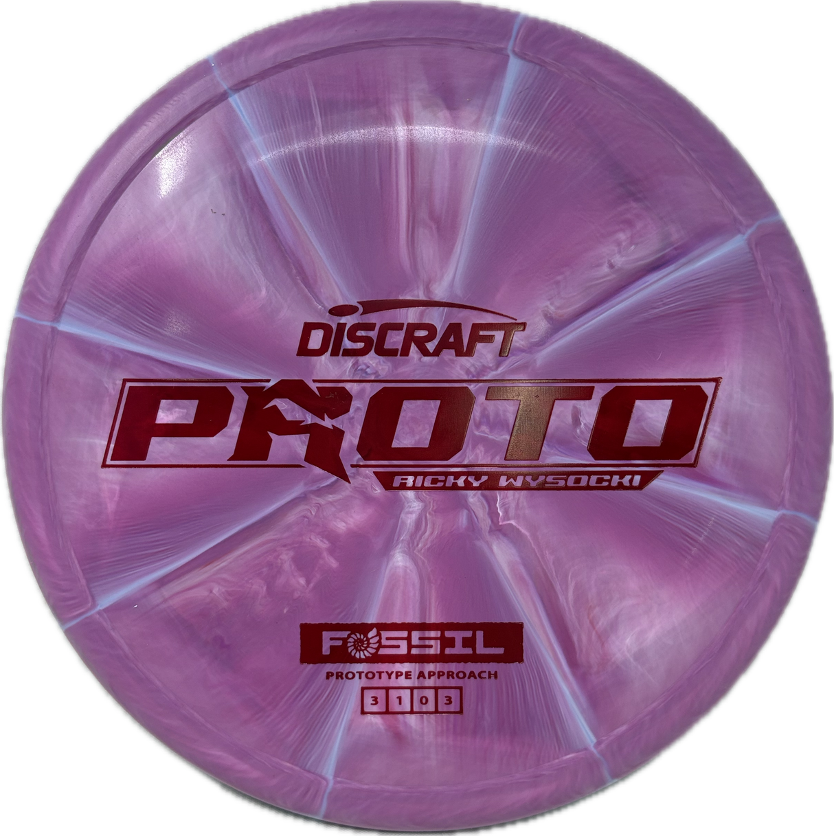 Proto Fossil-Discraft-Foundation Disc Golf