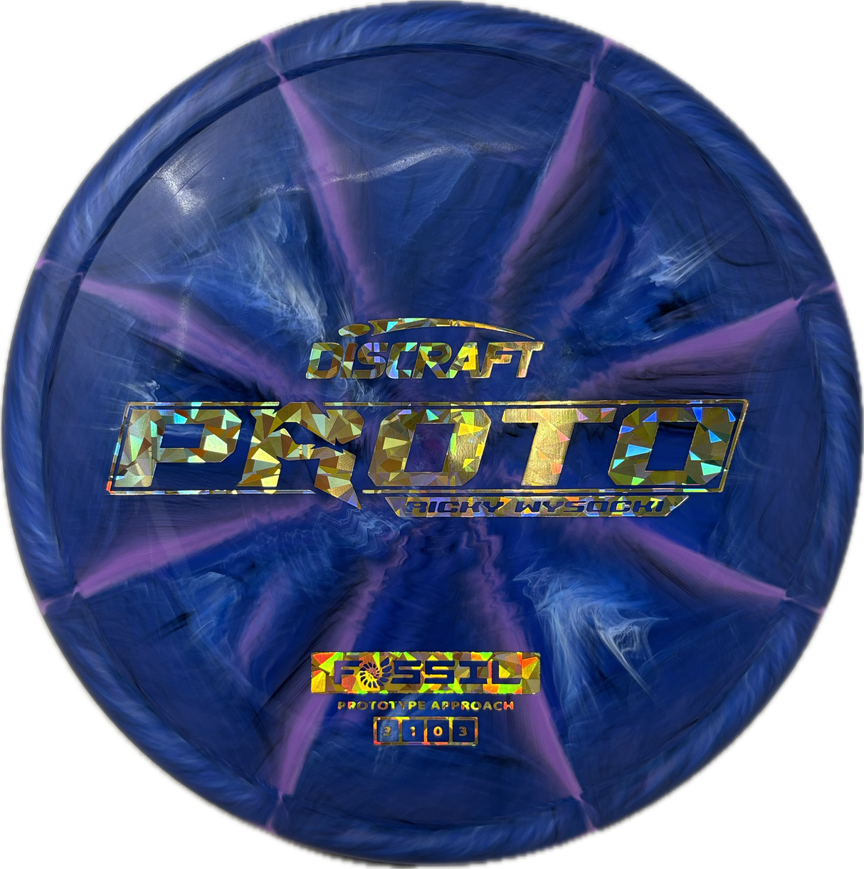 Proto Fossil-Discraft-Foundation Disc Golf