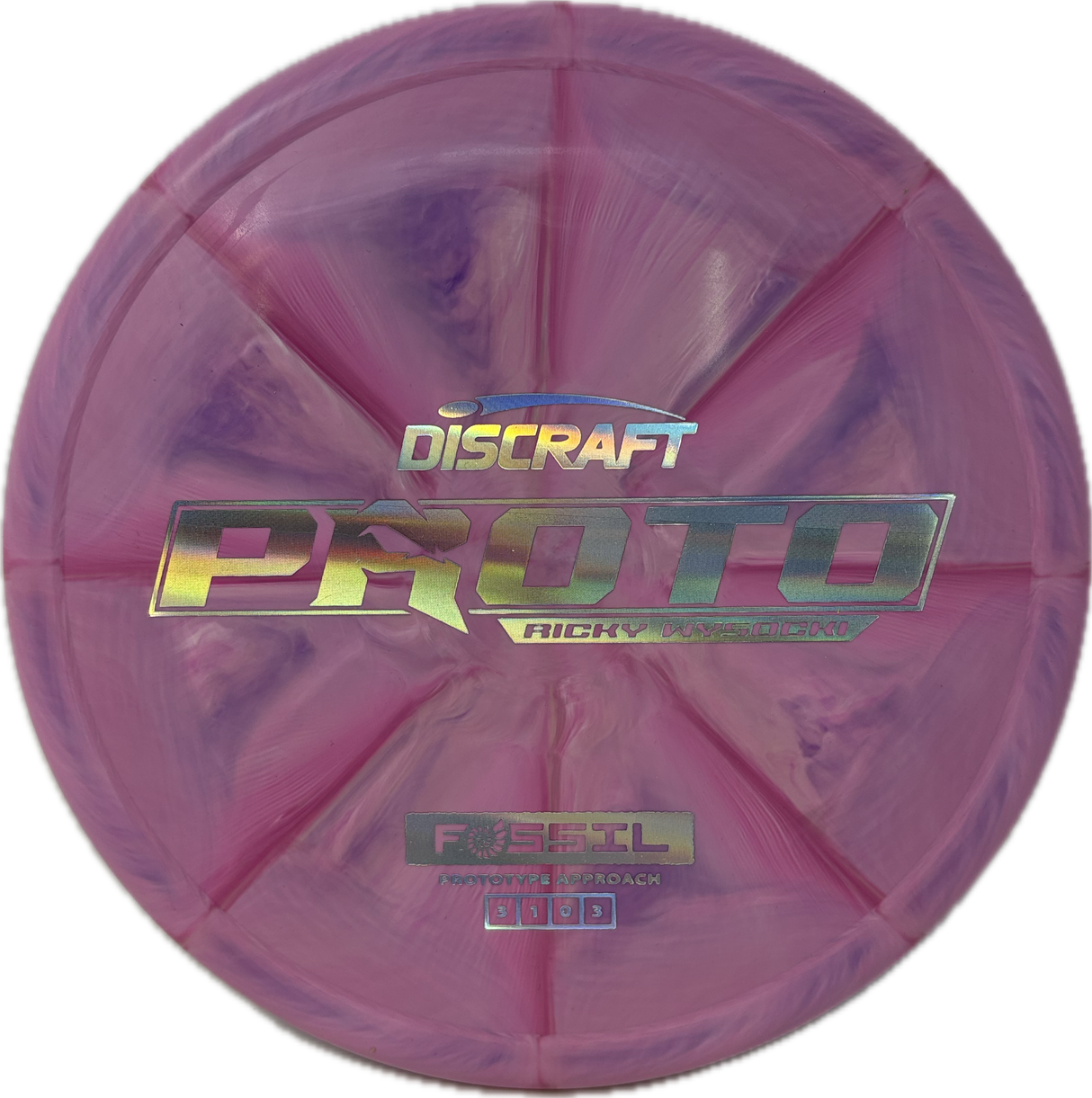 Proto Fossil-Discraft-Foundation Disc Golf
