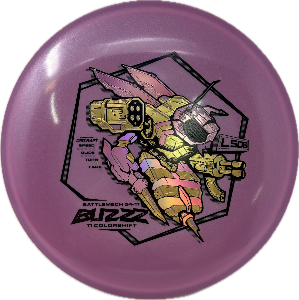 Ti ColorShift Buzzz | 2026 Ledgestone-Discraft-Foundation Disc Golf