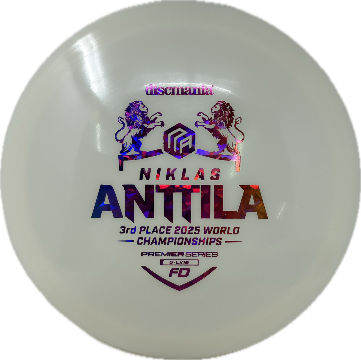 FD | Niklas Anttila 2025 World Championship 3rd Place-Discmania-Foundation Disc Golf