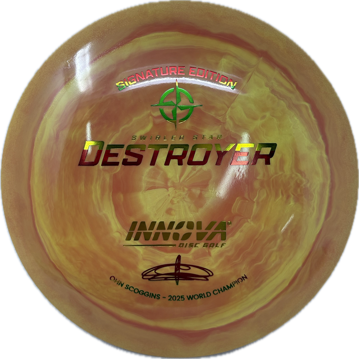 Swirled Star Destroyer | Ohn Scoggins Signature Edition-Innova-Foundation Disc Golf