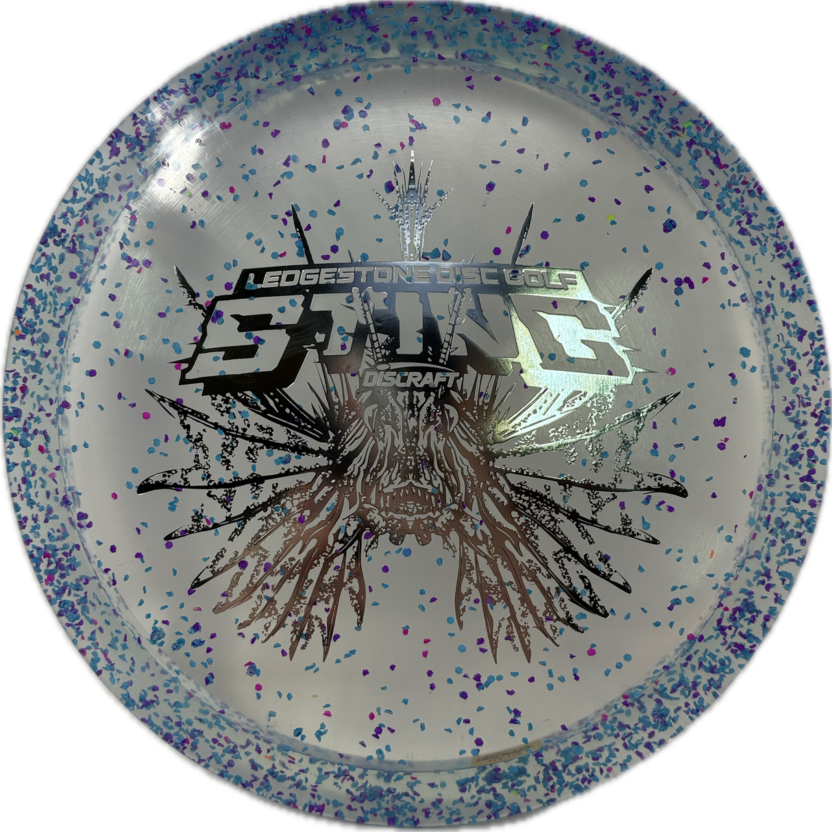 Stiff CryZtal Confetti Sting | 2026 Ledgestone-Discraft-Foundation Disc Golf